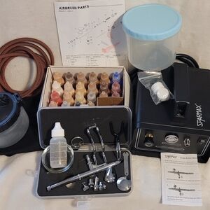 Sparmax Model AC-66H  Profesional Airbrush Kit